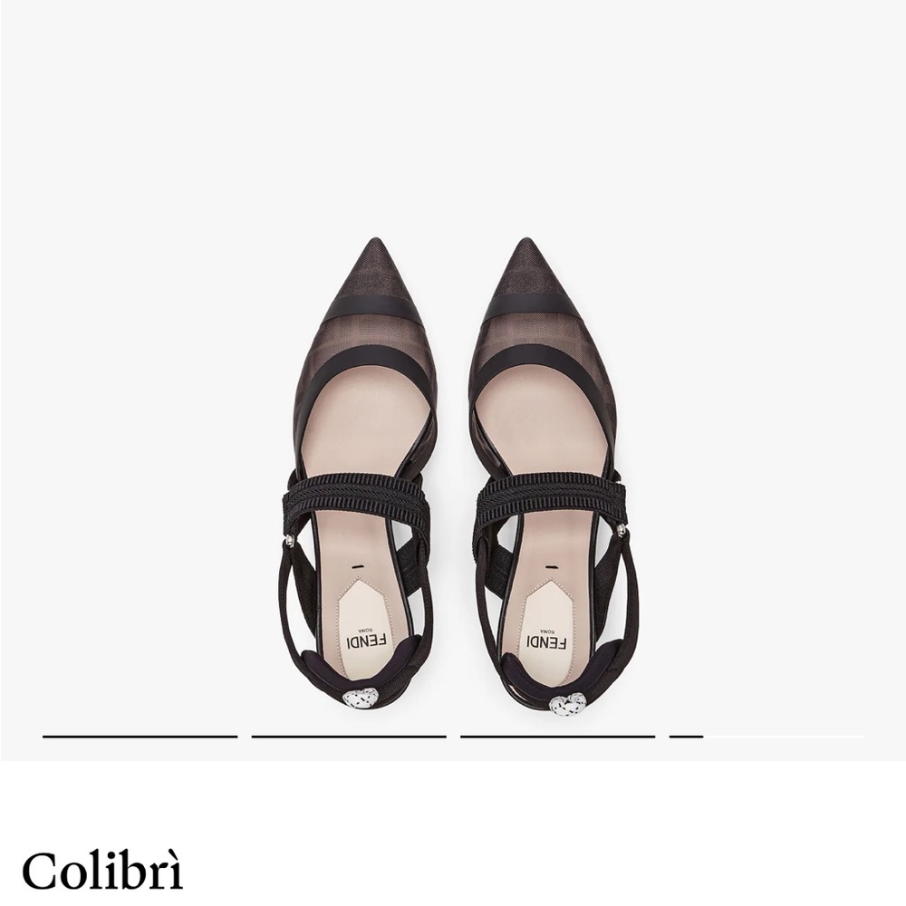 Fendi sling-backs with short heel